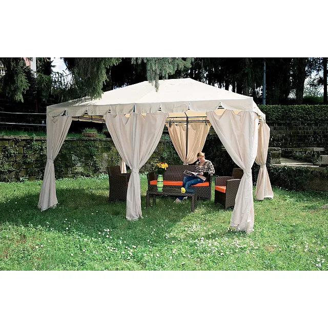I GIARDINI DEL RE GAZEBO IN ACCIAIO MT.3X4 ARMONIA YF-3246