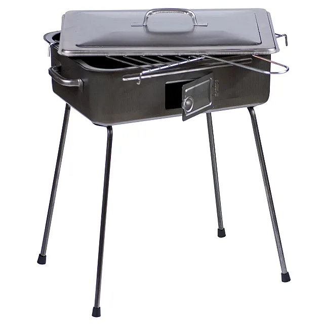 FILCASALINGHI BARBECUE FORNACETTA IN LAMIERA RETTANGOLARE