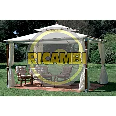 I GIARDINI DEL RE PALO IN LEGNO PER GAZEBO TOP