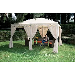 I GIARDINI DEL RE GAZEBO IN ACCIAIO MT3X4 ARMONIA YF3246